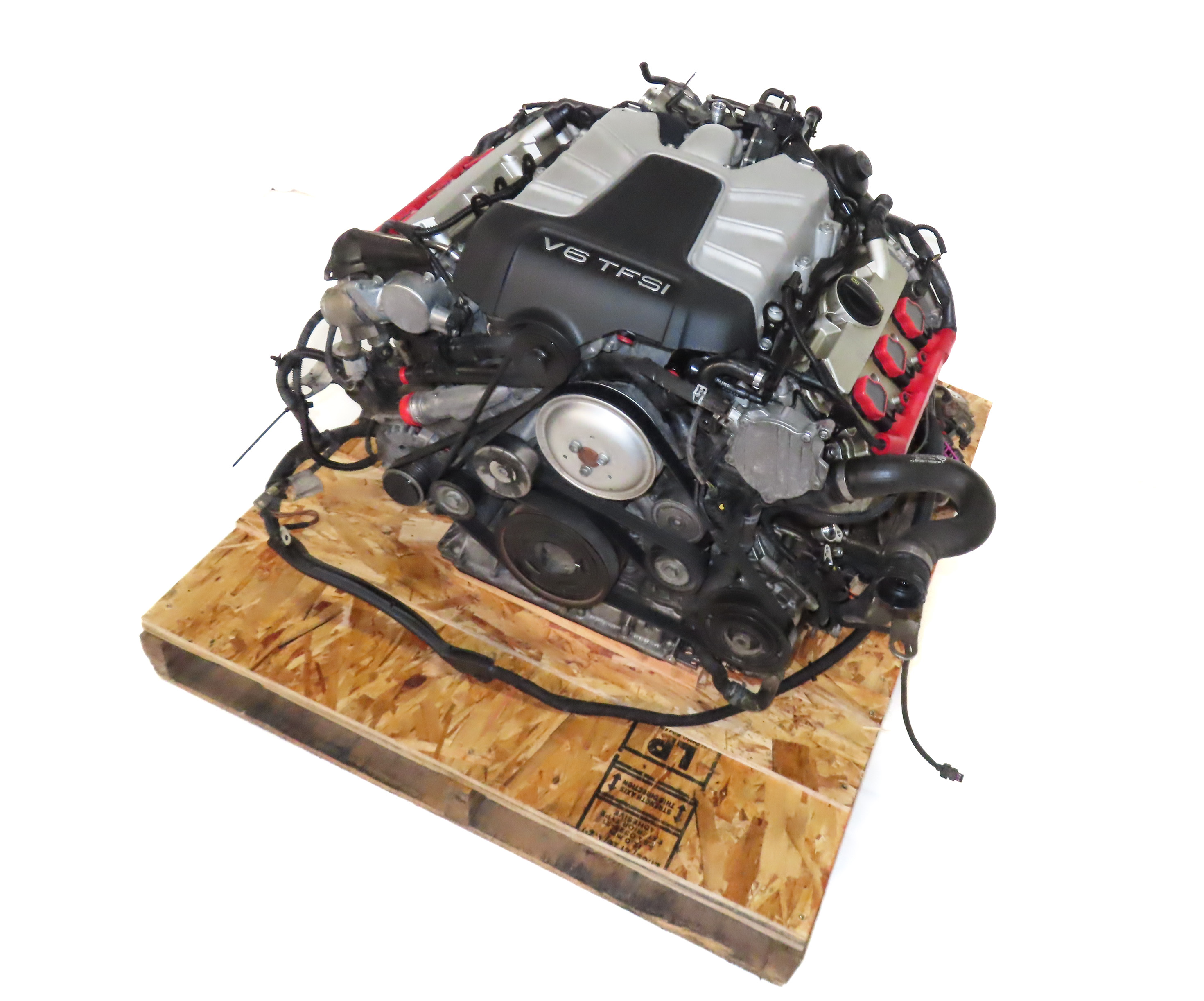 14-17 AUDI S4 S5 SQ5 (B8 8K 8T 8R) 3.0L CTU SUPERCHARGED ENGINE ASSEMBLY (131k) — exact item pictured